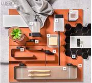 Lusso Ciana Black Bathroom Accessories Soap Dish