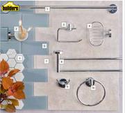 Builders Raine Chrome Bathroom Accessories Soap Basket