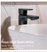 Lusso Roya High Basin Mixer