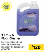 Clean Day Tile & Floor Cleaner-3Ltr