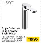 Lusso Roya Collection High Chrome Basin Mixer
