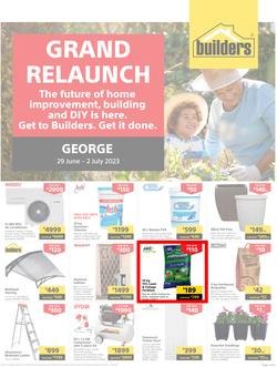 Builders : Grand Relaunch George (29 June - 02 July 2023), page 1