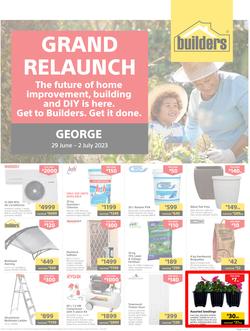 Builders : Grand Relaunch George (29 June - 02 July 2023), page 1