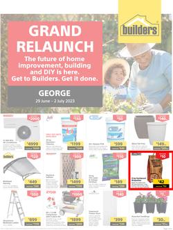 Builders : Grand Relaunch George (29 June - 02 July 2023), page 1