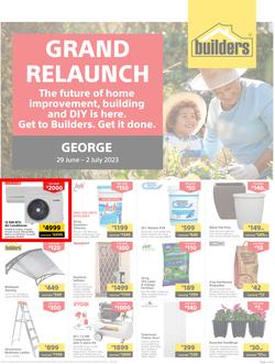 Builders : Grand Relaunch George (29 June - 02 July 2023), page 1