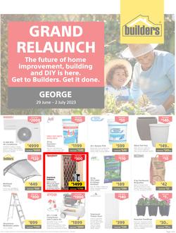 Builders : Grand Relaunch George (29 June - 02 July 2023), page 1
