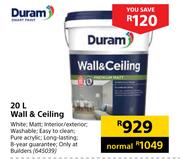 Duram Wall & Ceiling-20L