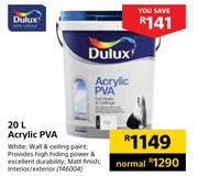 Dulux Acrylic PVA-20L