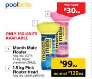 Pool Brite Month Mate Floater-1.5Kg Each
