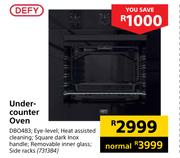 Defy Under Counter Oven