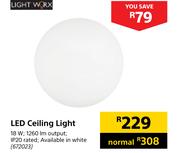 Lightworx LED Ceiling Light