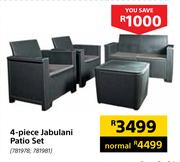 4 Piece Jabulani Patio Set