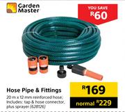 Garden Master Hose Pipe & Fittings