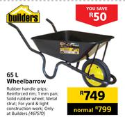 Builders 65L Wheelbarrow