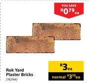 Rok Yard Plaster Bricks-Each