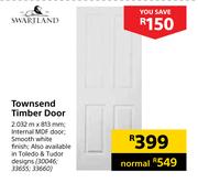 Swartland Townsend Timber Door