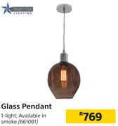 Bright Star Lighting Glass Pendant 661081