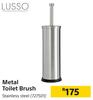 Lusso Metal Toilet Brush 727501