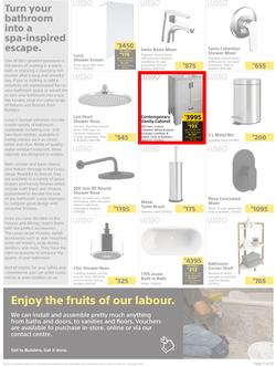 Builders : Here's To Your Bathroom Being A Spa (28 June - 22 August 2022), page 3