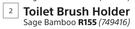 Lusso Toilet Brush Holder 749416