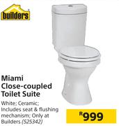 Miami Close-Coupled Toilet Suite 525342