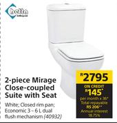 Betta 2-Piece Mirage Close-Coupled Suite With Seat 40932