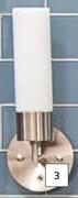 Round Satin Wall Light 428838-Each