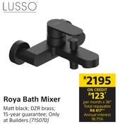 Lusso Roya Bath Mixer