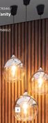 DH Smokey Glass Dome Pendant-Each