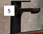 Lusso Roya High Black Basin Mixer