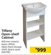 Tiffany Open Shelf Cabinet 450mm