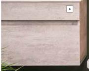 Builders Wall Mount Vanity Cabinet 600mm Grey