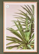 Green Leaf Framed Canvas-620mm x 920mm