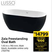 Lusso Zala Freestanding Oval Bath