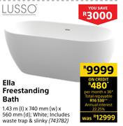 Lusso Ella Freestanding Bath