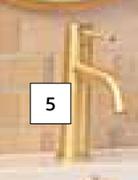 Bijiou Stylet Short Body Basin Mixer Gold