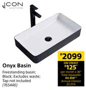 Icon Onyx Basin