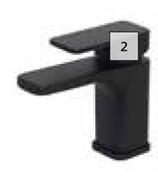 Lusso Magra Black Tap Range Basin Mixer