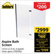 Builders Aspire Bath Screen