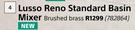 Lusso Reno Standard Basin Mixer