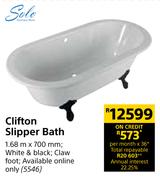 Solo Clifton Slipper Bath