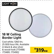 Lightworx 18W Ceiling Border Light-Each