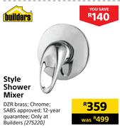 Builders Style Shower Mixer
