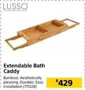 Lusso Extendable Bath Caddy