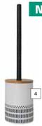 Lusso White Toilet Brush Polyresin Range