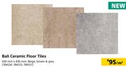 Bali Ceramic Floor Tiles-Per Sqm