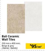 Bali Ceramic Wall Tiles-Per Sqm