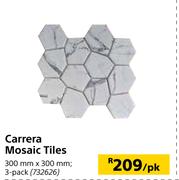 Carrera Mosaic Tiles-Per Pack