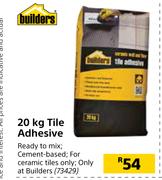 Builders Tile Adhesive-20kg