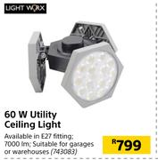 Lightworx 60W Utility Ceiling Light